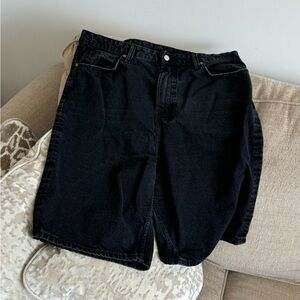Denim bermudas